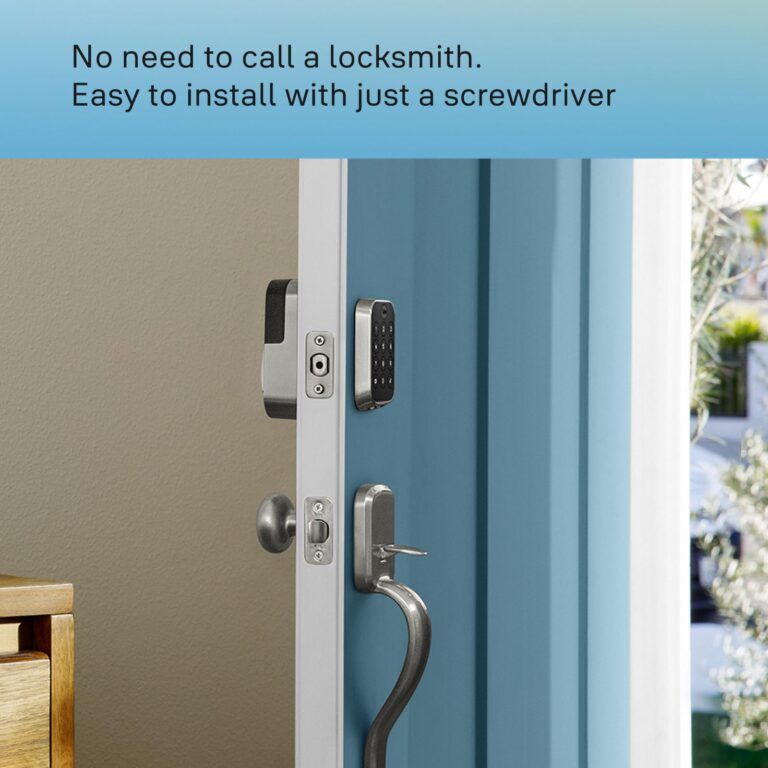 Yale Security Lock 2 Deadbolt, Black Smart Keyless Entry Door Lock with Wi-Fi Connected Touch Keypad and Smart Lock, YRD430-WF1-BSP - Image 3