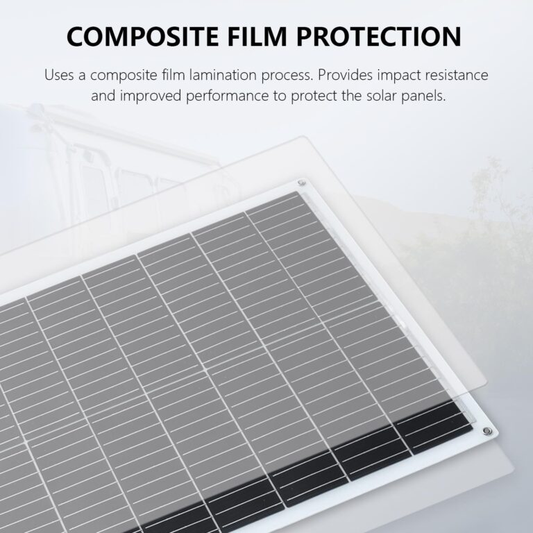 XINPUGUANG Solar Panel 200W 12V Flexible System Kit,2X100W Monocrystalline Fiberglass Module 20A Controller Extension Cable for Off Grid Home,RV,Caravan,Boat and Other Battery Charger（200W - Image 6