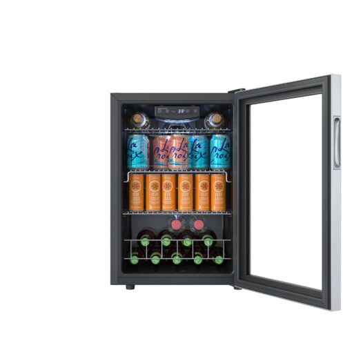 EdgeStar BWC91SS 17 Inch Wide 80 Can Capacity Extreme Cool Beverage Center - Image 7