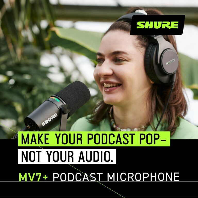 Shure MV7+ Podcast Dynamic Microphone. OBS Certified, Enhanced Audio, LED Touch Panel, USB-C & XLR Outputs, Auto Level Mode, Digital Pop Filter, Reverb Effects, Podcasting, Streaming, Recording -Black - Image 6