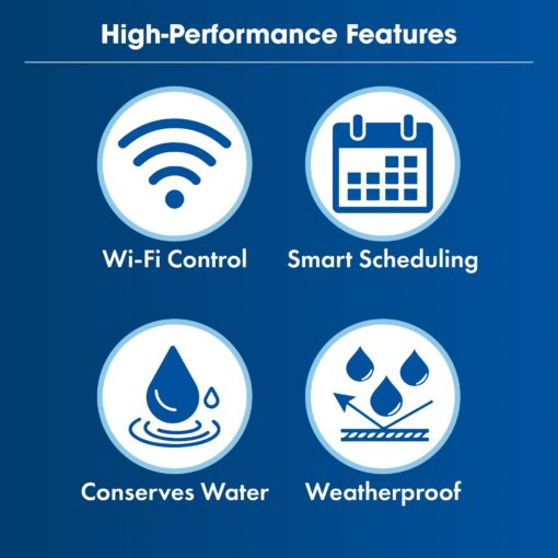Orbit 57985 B-hyve XR 8-Zone Smart Indoor/Outdoor Sprinkler Controller - Image 7