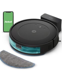 iRobot Roomba Combo Robot Vacuum & Mop (Y0110) - Easy to use, Power-Lifting Suction, Vacuums and mops, Multi-Surface Cleaning, Smart Navigation Cleans in Neat Rows, Self-Charging, Alexa