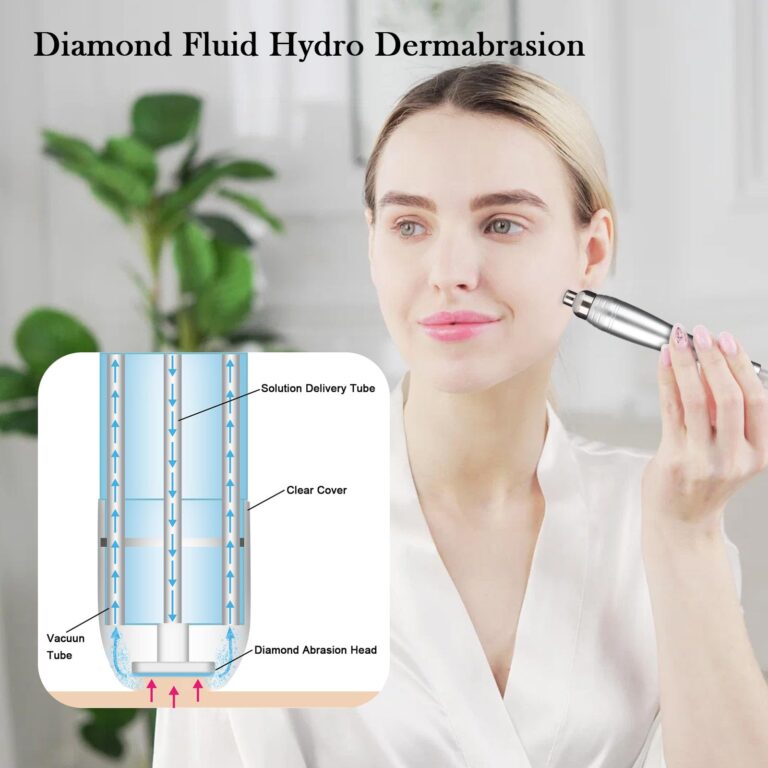 Water Oxygen Jet Beauty Machine Multifunctional Vacuum Machine Deep Clean Hydro Dermabrasion Facial Machine Home SPA Micro Bubble Cleansing Skin Care - Image 6