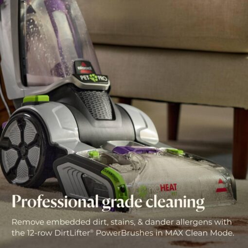 BISSELL ProHeat 2X Revolution Pet Pro Plus, 3588F, Upright Deep Cleaner, 30-minute Dry Time, Dual Dirt Lifter Powerbrush, Hose & Tool Attachment, Pet Upholstery Tool and Tough Stain Tool Included - Image 7