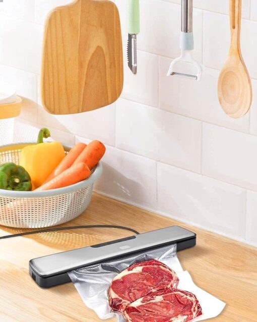 RMENST Vacuum Sealer Machine, Automatic Food Vacuum Sealer with Strong Suction & Easy Operation, Compact for Long-Lasting Food Preservation - Image 8