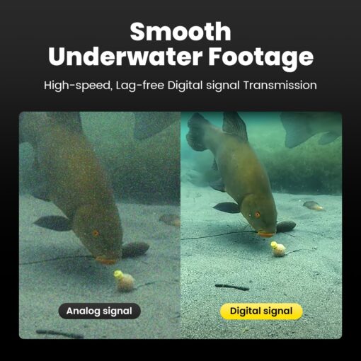 Chasing Canfish CF1 Underwater Fishing Camera Kit,1080P Full HD Portable Video Fish Finder,APP Remote Control Real-time Observation,Fishing Camera - Image 6