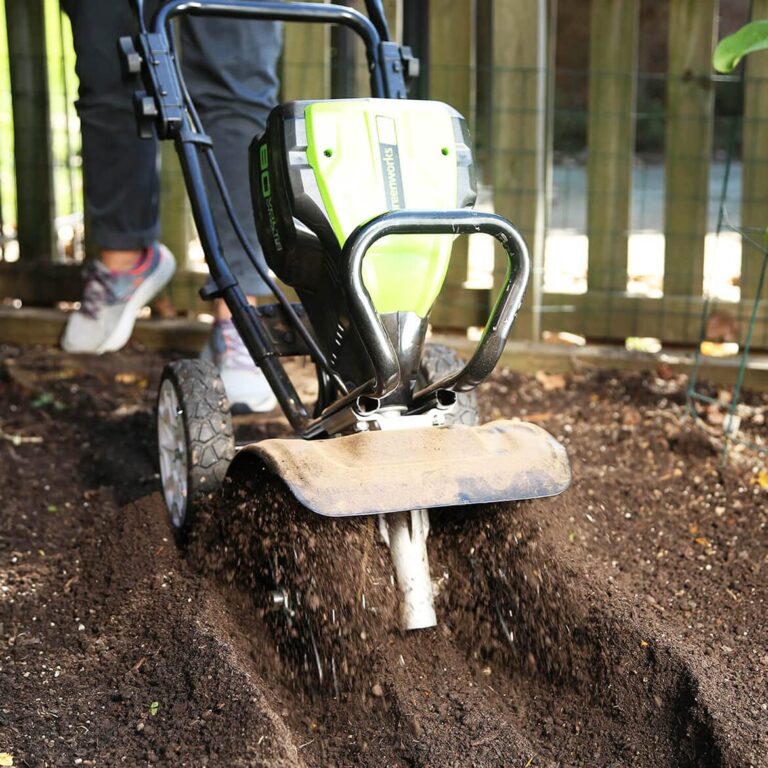 Greenworks Pro 80V 10 inch Cordless Tiller Cultivator, Tool Only, TL80L00 - Image 3
