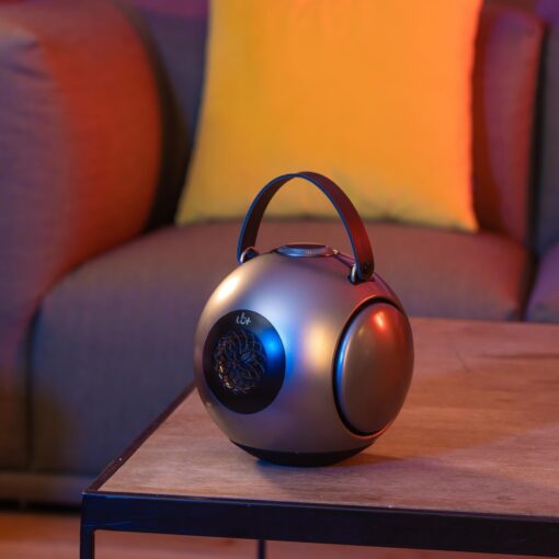 UB+ dB1 doubleBASS Waterproof Bluetooth Speaker White | 40W Hi-Fi Sound with Deep Bass, 20H Playtime, IPX5 & TWS Pairing (Satin Metallic Grey) - Image 2