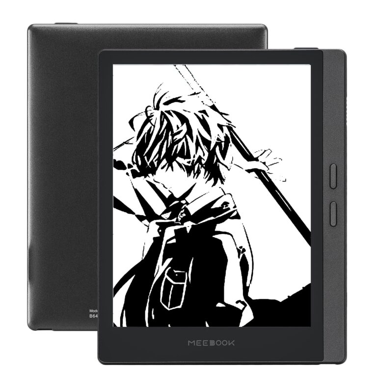 MEEBOOK M7 e-Book Reader | 6.8" 300PPI HD E-Ink Screen eReader | Cold/Warm Light | Android 11 | Support Google Play Store | Speaker/OTG/Type C | Micro SD Card Slot | 3GB+32GB | Gray|