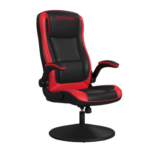 RESPAWN 800 Racing Style Gaming Rocker Chair, Rocking Gaming Chair, in Red RSP 800 BLK RED