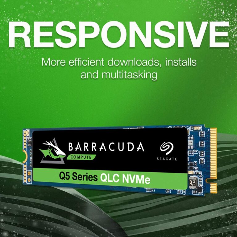 Seagate Barracuda Q5 2TB Internal SSD - M.2 NVMe PCIe Gen3 ×4, 3D QLC for Desktop or Laptop, 1-Year Rescue Services (ZP2000CV3A001) - Image 5