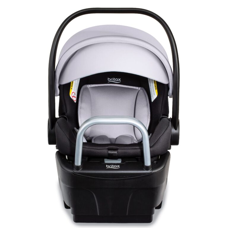 Britax Willow S Infant Car Seat with Alpine Base, ClickTight Technology, Rear Facing Car Seat with RightSize System, Glacier Onyx - Image 3