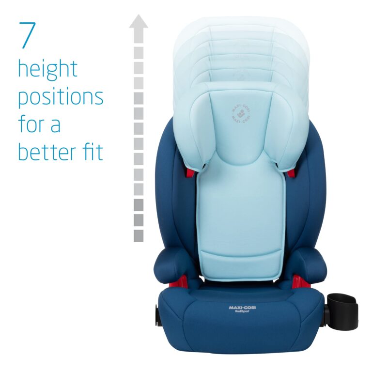 Maxi-Cosi High Back Booster Seats for Cars 40-100 lbs, Rodi Sport, Essential Blue - Image 14