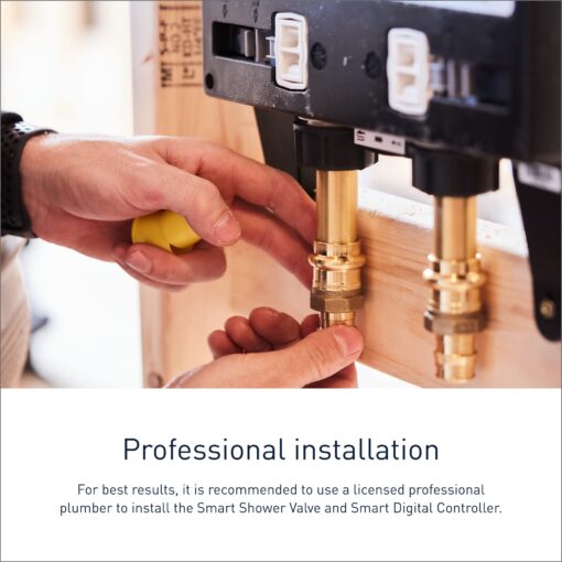 Moen Smart Shower 2-Outlet Digital Thermostatic Shower Valve with 1/2" Connections, S3102 - Image 4