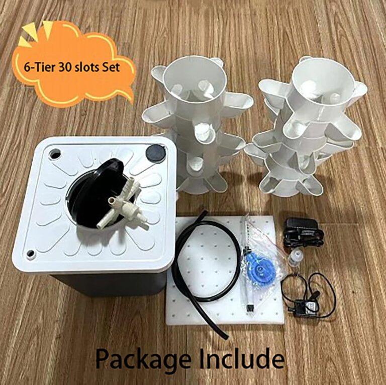 Hydroponics Growing System Kit Tower,Best Large Herb Garden Lettuce Tomato Vegetable Herb Outdoor Indoor Hydroponics Growing System - Image 2