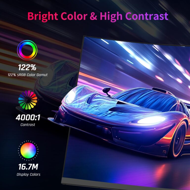 KTC 32Inch 240Hz Curved Gaming Monitor, 1000R VA, QHD(2560x1440p), 4000:1 Contrast, Support FreeSync GSync, HDMI2.0(144hz)/DP1.4(240hz)/Earphone, Tilt, Xbox PS5 Switch, 2K Computer Monitor for Gamer - Image 6