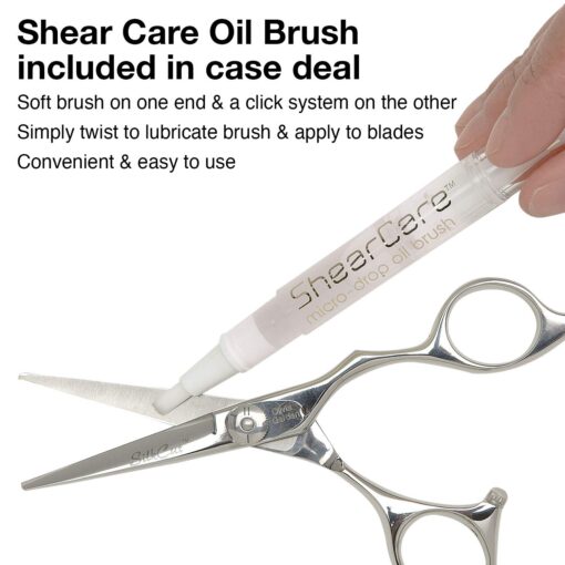 Olivia Garden SilkCutPro Professional Hairdressing Shear Large Capacity Shear Case Deal Contains Professional Hairdressing 5.75" Shear and Thinner Intro Case Contains: SKP-575LH, SKP-T635LH - Image 2