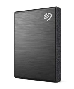Seagate One Touch SSD 2TB External SSD Portable – Black, speeds up to 1030MB/s, 6mo Mylio Photo+ subscription, 6mo Dropbox Backup Plan​ and Rescue Services (STKG2000400)