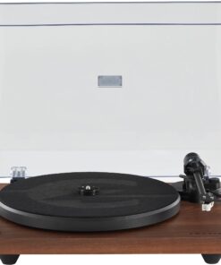Crosley C6B-WA Belt-Drive Bluetooth Turntable Record Player with Adjustable Tone Arm, Walnut