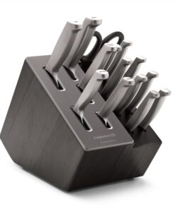 Premier by Calphalon® 15-Piece Knife Set with SharpIN™ EdgeTech, Stainless Steel Handles
