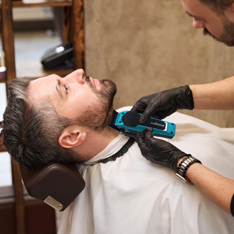 GAMMA+ Shorty Professional Cordless Hair Clipper for Men, Brushless Motor, Adjustable Zero Gap, 120-Min Run Time, USB-C, Ergonomic, Low Noise - Image 2