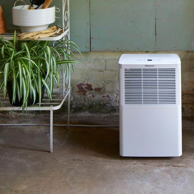 Hisense Energy Star 25-Pint Portable Dehumidifier with Auto-Shutoff, Home Dehumidifier and Moisture Absorber For Basement, Garage, Living Room in White - Image 9