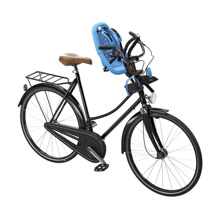 Thule Yepp Mini Bicycle Child Seat, Blue - Image 7