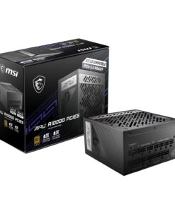 MSI MPG A1000G PCIE 5 & ATX 3.0 Gaming Power Supply - Full Modular - 80 Plus Gold Certified 1000W - 100% Japanese 105°C Capacitors - Compact Size - ATX PSU (Renewed)