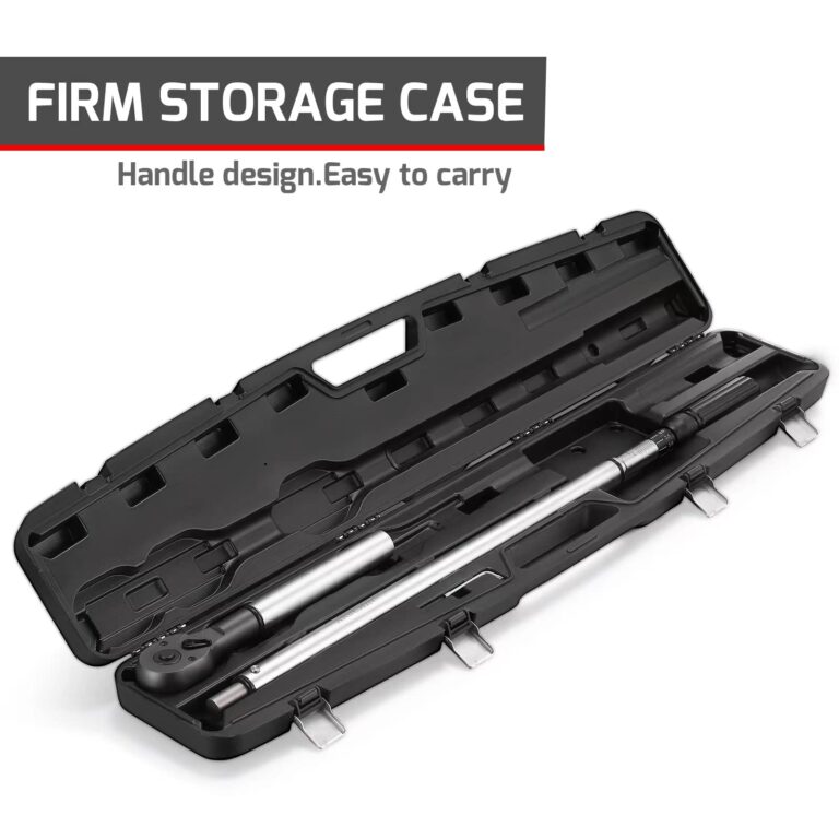 ARUCMIN 3/4-Inch Drive Click Torque Wrench, Dual-Scale Adjustable Torque Wrench Set with a Hex Key 100-600ft.lb / 135-815Nm - Image 5