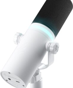 BEACN Light Dynamic USB Microphone for PC | Professional Mic for Podcast, Gaming, Streaming | Studio-Quality Desk Mic for YouTube, Twitch, and Recording