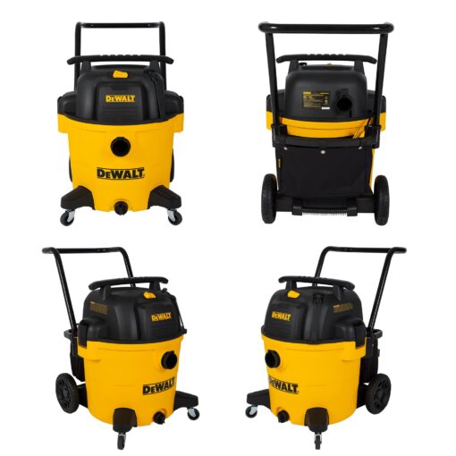 DEWALT DXV14P Shop Vacuum Wet/Dry 14 Gallon, 6 HP Wet/Dry Vac with 110 CFM Powerful Scution, Yellow - Image 2