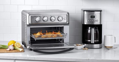 Air Fryer + Convection Toaster Oven by Cuisinart, 7-1 Oven with Bake, Grill, Broil & Warm Options, Stainless Steel, TOA-60 - Image 3