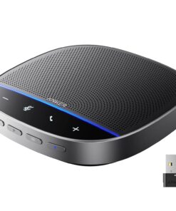 Anker PowerConf S500 Speakerphone with Zoom Rooms and Google Meet Certifications, USB-C Speaker, Bluetooth Speakerphone for Conference Room, Conference Microphone with Premium Voice Pickup