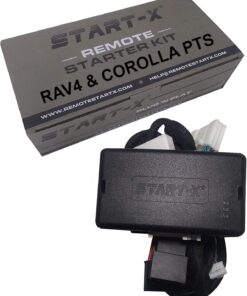 Start-X (USA Brand) Remote Start for Rav4 2013-2018 || Corolla 2014-2019 || 5 Minute Install || Push to Start Vehicles Only || Lock 3X to Remote Start || 2012 2013 2014 2015 2016 2017 2018 2019