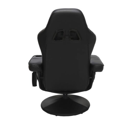 RESPAWN 900 Gaming Recliner - Video Games Console Recliner Chair, Computer Recliner, Adjustable Leg Rest and Recline, Recliner with Cupholder, Reclining Gaming Chair with Footrest - Black - Image 6