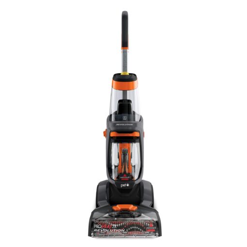 Bissell ProHeat 2X Revolution Pet Full Size Upright Carpet Cleaner, 1548F, Orange