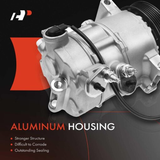 A-Premium Air Conditioner AC Compressor with Clutch Compatible with Jeep Compass Patriot 2009-2017 & Dodge Caliber 2009-2012, 1.8L 2.0L 2.4L - Image 8