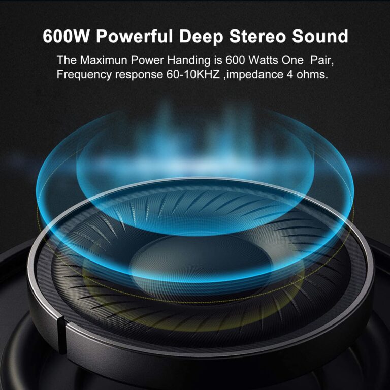 STUDIOFINIX Outdoor Rock Speakers Waterproof, 600 Watt 8 Inch Superior Timbre IPX7 Weatherproof Design for Garden,Patio,Pool,Deck,BBQ (Pair) - Image 9