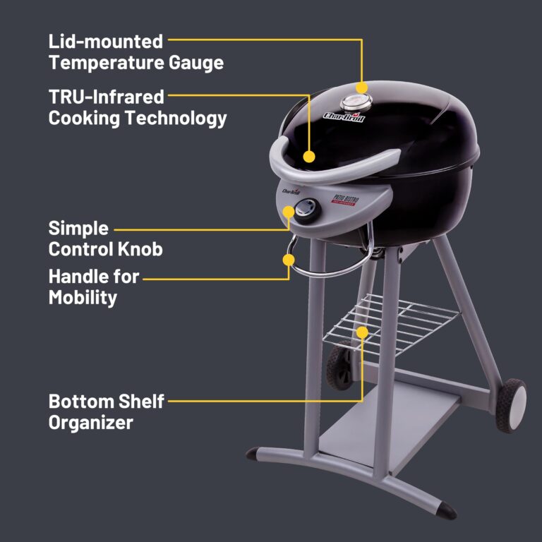 Char-Broil® Patio Bistro® TRU-Infrared Electric Grill, Black - 20602107 - Image 10