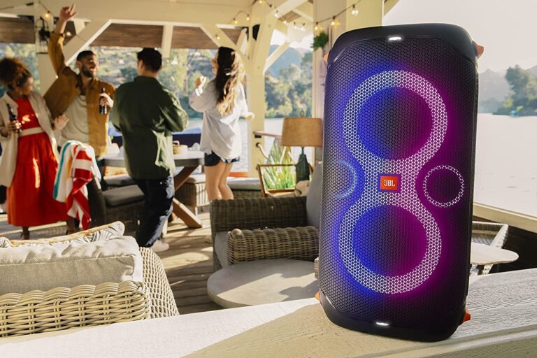JBL PartyBox 110 - Portable Party Speaker with Built-in Lights, Powerful Sound and deep bass, Black - Image 6