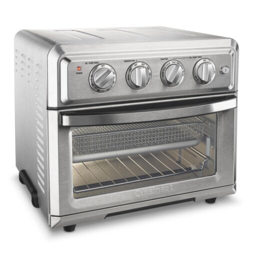 Air Fryer + Convection Toaster Oven by Cuisinart, 7-1 Oven with Bake, Grill, Broil & Warm Options, Stainless Steel, TOA-60 - Image 9
