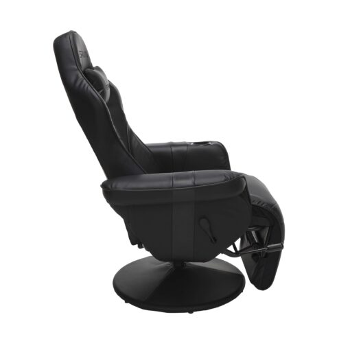 RESPAWN 900 Gaming Recliner - Video Games Console Recliner Chair, Computer Recliner, Adjustable Leg Rest and Recline, Recliner with Cupholder, Reclining Gaming Chair with Footrest - Black - Image 7