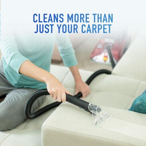 Hoover Power Scrub Deluxe Carpet Cleaner Machine with Paws & Claws Carpet Cleaning Solution (64oz), FH50150, AH30925 - Image 3