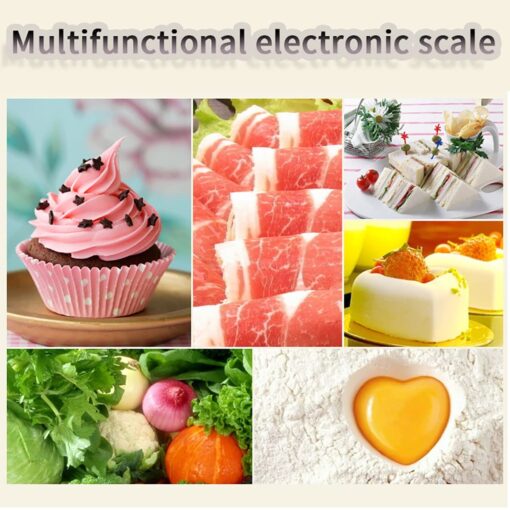 Kitchen Digital Baking Scales,Electronic Food Scale, Commercial Shop Electronic Scale 40KG LCD Display Digital Price Computing Counting Food Scale for Food Meat, Fruit and Vegetable Scales - Image 3