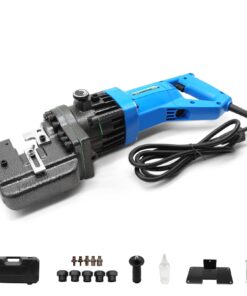 Jecoupoon 1200 W Electric Hydraulic Hole Punch Hydraulic Hole Punching Tool Metal punch Compatible with Steel Copper Aluminum Iron Alloy (Base Version)