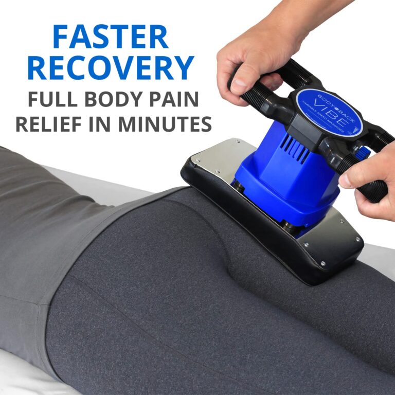 Body Back Vibe 2.0 - Handheld Orbital Massager for Back Pain Relief - Variable Speed Chiropractic Tool for Muscle Recovery and Relaxation - Professional Quality Massager for Home Use - Image 9
