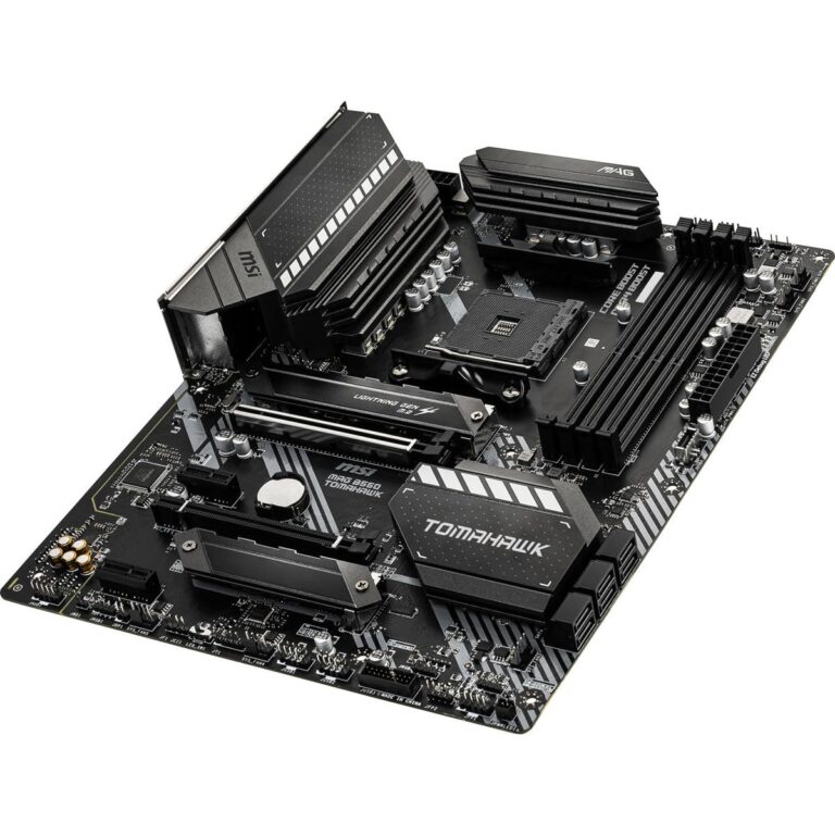 MSI MAG B550 TOMAHAWK Gaming Motherboard (AMD AM4, DDR4, PCIe 4.0, SATA 6Gb/s, M.2, USB 3.2 Gen 2, HDMI/DP, ATX, AMD Ryzen 5000 Series processors) - Image 5