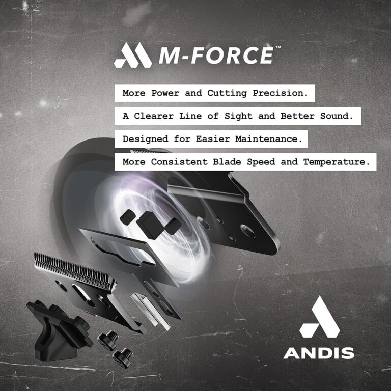 Andis GTX-EXO Black Label Special Edition, Professional Lithium-ion Electric Beard & Hair Trimmer, M-Force Technology, Cordless, Included Charging Stand, Black - Image 5
