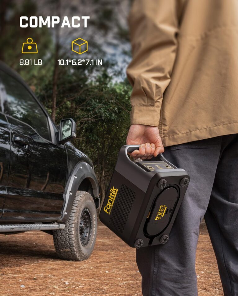 Fanttik X9 Ultra Portable Tire Inflator for Pickup Truck, RV | 3-in-1 Air Pump, Power Station, Flashlight | 6X Faster Inflator with Digital Gauge | Air Compressor for Light Truck, SUV, Compact Car - Image 3
