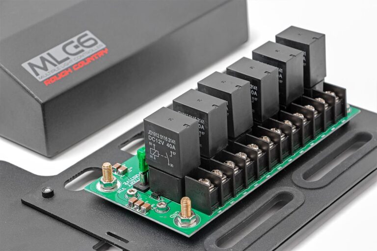 Rough Country 6-Gang Switch Panel & Relay System - Universal MLC-6 Light & Accessory Controller for Truck, Jeeps, UTV - Image 4